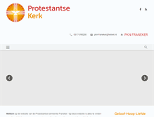 Tablet Screenshot of pkn-franeker.nl